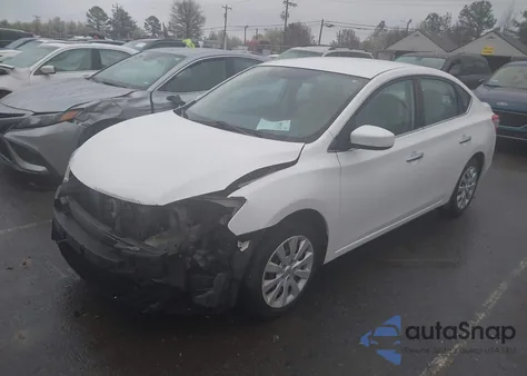 2014 Nissan Sentra Fe+ Sv z USA, uszkodzony, nr VIN 3N1AB7AP0EL646929
